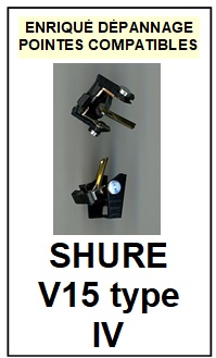 SHURE-V15 TYPE IV-POINTES-DE-LECTURE-DIAMANTS-SAPHIRS-COMPATIBLES