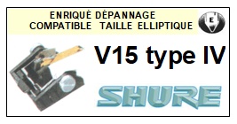 SHURE-V15 TYPE IV-POINTES-DE-LECTURE-DIAMANTS-SAPHIRS-COMPATIBLES