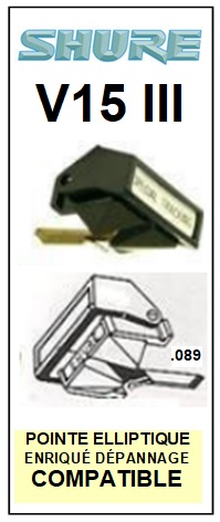 SHURE-V15III-POINTES-DE-LECTURE-DIAMANTS-SAPHIRS-COMPATIBLES