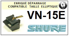 SHURE-VN15E-POINTES-DE-LECTURE-DIAMANTS-SAPHIRS-COMPATIBLES