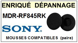 SONY MDRRF845RK MDR-RF845RK mousse compatible (vente par paire) <small>a 2014-08</small>
