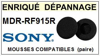 SONY  MDRRF915R  MDR-RF915R  mousse compatible casque (vente par paire)