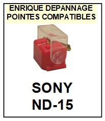 SONY-ND15 ND-15-POINTES-DE-LECTURE-DIAMANTS-SAPHIRS-COMPATIBLES