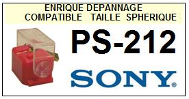 SONY-PS212  PS-212-POINTES-DE-LECTURE-DIAMANTS-SAPHIRS-COMPATIBLES