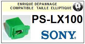 SONY-PSLX100 PS-LX100-POINTES-DE-LECTURE-DIAMANTS-SAPHIRS-COMPATIBLES