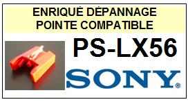 SONY-PSLX56  PS-LX56-POINTES-DE-LECTURE-DIAMANTS-SAPHIRS-COMPATIBLES
