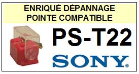 SONY-PST22  PS-T22-POINTES-DE-LECTURE-DIAMANTS-SAPHIRS-COMPATIBLES