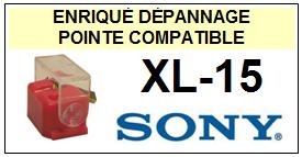SONY-XL15 XL-15-POINTES-DE-LECTURE-DIAMANTS-SAPHIRS-COMPATIBLES