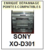 SONY-XOD301 XO-D301-POINTES-DE-LECTURE-DIAMANTS-SAPHIRS-COMPATIBLES