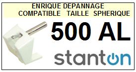STANTON-500AL 500-AL-POINTES-DE-LECTURE-DIAMANTS-SAPHIRS-COMPATIBLES