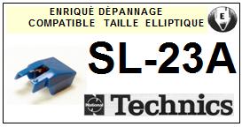 TECHNICS-SL23A SL-23A-POINTES-DE-LECTURE-DIAMANTS-SAPHIRS-COMPATIBLES