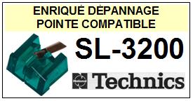 TECHNICS-SL3200  SL-3200-POINTES-DE-LECTURE-DIAMANTS-SAPHIRS-COMPATIBLES