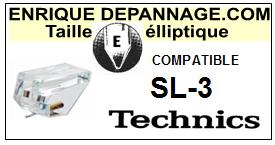 TECHNICS-SL3 SL-3-POINTES-DE-LECTURE-DIAMANTS-SAPHIRS-COMPATIBLES