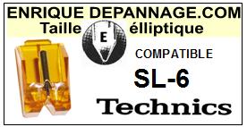 TECHNICS-SL6 SL-6-POINTES-DE-LECTURE-DIAMANTS-SAPHIRS-COMPATIBLES