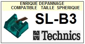 TECHNICS-SLB3  SL-B3-POINTES-DE-LECTURE-DIAMANTS-SAPHIRS-COMPATIBLES