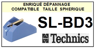 TECHNICS-SLBD3  SL-BD3-POINTES-DE-LECTURE-DIAMANTS-SAPHIRS-COMPATIBLES