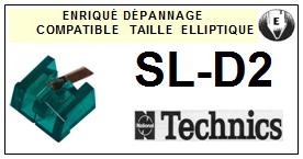 TECHNICS-SLD2 SL-D2-POINTES-DE-LECTURE-DIAMANTS-SAPHIRS-COMPATIBLES