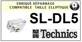 TECHNICS-SLDL5 SL-DL5-POINTES-DE-LECTURE-DIAMANTS-SAPHIRS-COMPATIBLES