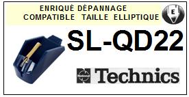 TECHNICS-SLQD22 SL-QD22-POINTES-DE-LECTURE-DIAMANTS-SAPHIRS-COMPATIBLES