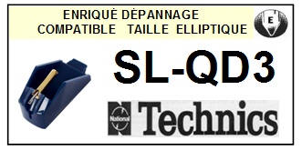TECHNICS-SLQD3 SL-QD3-POINTES-DE-LECTURE-DIAMANTS-SAPHIRS-COMPATIBLES