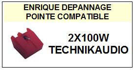 TECHNIKAUDIO-2X100W-POINTES-DE-LECTURE-DIAMANTS-SAPHIRS-COMPATIBLES