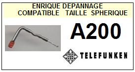 TELEFUNKEN-A200-POINTES-DE-LECTURE-DIAMANTS-SAPHIRS-COMPATIBLES