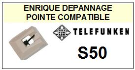 TELEFUNKEN-S50-POINTES-DE-LECTURE-DIAMANTS-SAPHIRS-COMPATIBLES