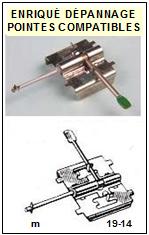 TELEFUNKEN-T20/2-POINTES-DE-LECTURE-DIAMANTS-SAPHIRS-COMPATIBLES