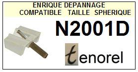 TENOREL-N2001D N-2001D-POINTES-DE-LECTURE-DIAMANTS-SAPHIRS-COMPATIBLES