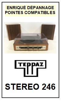 TEPPAZ-STEREO 246-POINTES-DE-LECTURE-DIAMANTS-SAPHIRS-COMPATIBLES