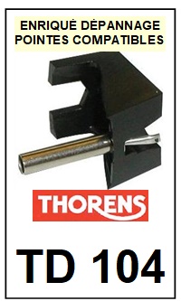THORENS-TD104-POINTES-DE-LECTURE-DIAMANTS-SAPHIRS-COMPATIBLES