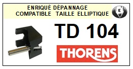 THORENS-TD104-POINTES-DE-LECTURE-DIAMANTS-SAPHIRS-COMPATIBLES