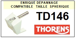 THORENS-TD146-POINTES-DE-LECTURE-DIAMANTS-SAPHIRS-COMPATIBLES