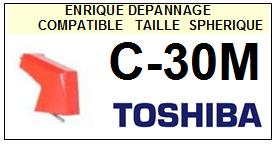 TOSHIBA-C30M C 30M-POINTES-DE-LECTURE-DIAMANTS-SAPHIRS-COMPATIBLES