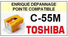TOSHIBA-C55M C-55M-POINTES-DE-LECTURE-DIAMANTS-SAPHIRS-COMPATIBLES