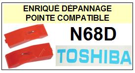 TOSHIBA-N68D-POINTES-DE-LECTURE-DIAMANTS-SAPHIRS-COMPATIBLES