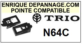 TRIO-N64C-POINTES-DE-LECTURE-DIAMANTS-SAPHIRS-COMPATIBLES
