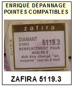 ZAFIRA-5119.3 (AKAI RS3)-POINTES-DE-LECTURE-DIAMANTS-SAPHIRS-COMPATIBLES