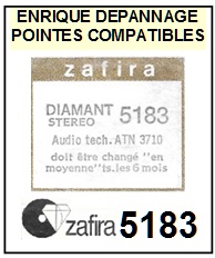 ZAFIRA-5183 (AUDIO TECHNICA ATN3710)-POINTES-DE-LECTURE-DIAMANTS-SAPHIRS-COMPATIBLES