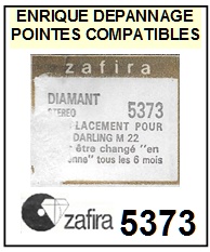 ZAFIRA-5373 (DAEWO DARLING M22)-POINTES-DE-LECTURE-DIAMANTS-SAPHIRS-COMPATIBLES
