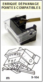 ZAFIRA-5539 (ELAC ELECTRO ACUSTIC D791)-POINTES-DE-LECTURE-DIAMANTS-SAPHIRS-COMPATIBLES