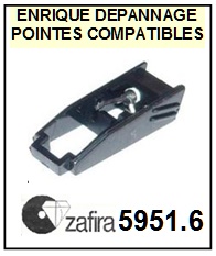 ZAFIRA-5951.6 (KENWOOD N71)-POINTES-DE-LECTURE-DIAMANTS-SAPHIRS-COMPATIBLES