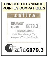 ZAFIRA-6879.3 (THOMSON ATN51)-POINTES-DE-LECTURE-DIAMANTS-SAPHIRS-COMPATIBLES