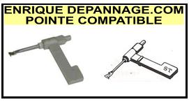 SCHNEIDER-C95 st/st-POINTES-DE-LECTURE-DIAMANTS-SAPHIRS-COMPATIBLES