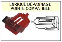 ALBA Platine  MS191  MS-191  Pointe de lecture Compatible diamant sphrique