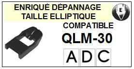 ADC QLM30 QLM-30 Pointe Diamant Elliptique <small>13-11</small>