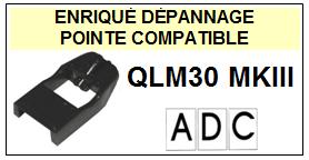 ADC<br> QLM30MKIII QLM30 MK3 Pointe Diamant sphrique<small> 2015-09</small>