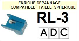 ADC RL3 RL-3 Pointe Diamant sphrique <small>13-08</small>