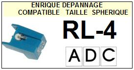 ADC RL4 RL-4 Pointe Diamant sphrique <small>13-08</small>