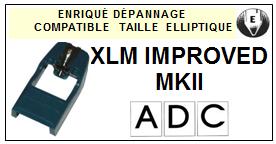 ADC-XLM IMPROVED MKII-POINTES-DE-LECTURE-DIAMANTS-SAPHIRS-COMPATIBLES